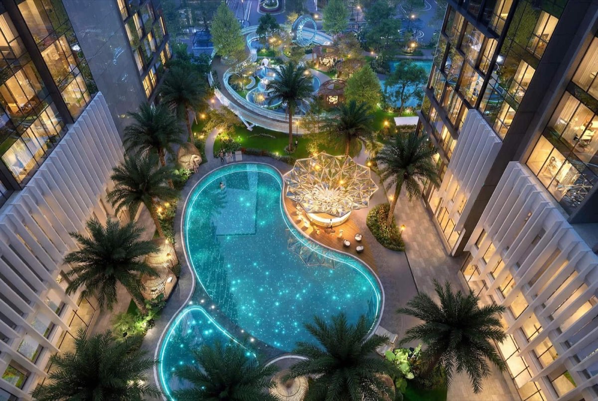 D'.Diamant Bleu - Sảnh đón và khu dịch vụ