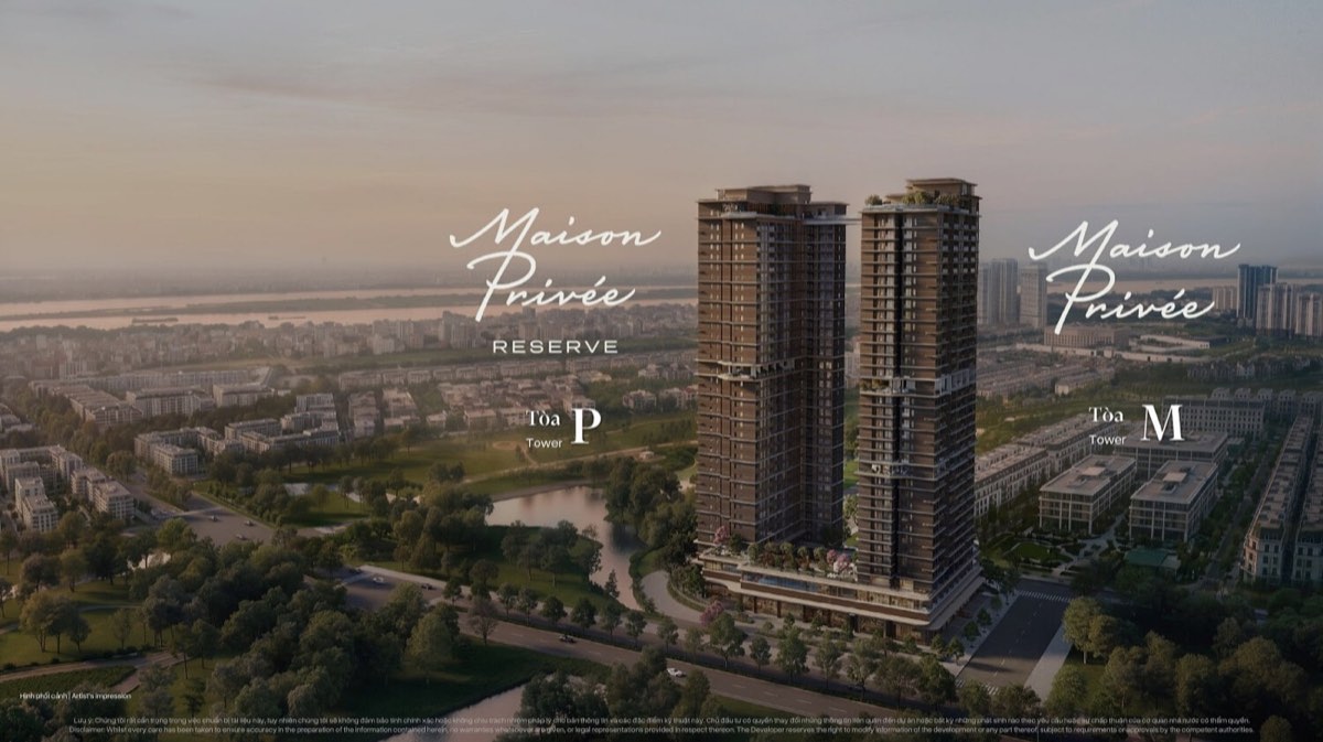 Maison Privée - Phối cảnh tổng thể dự án