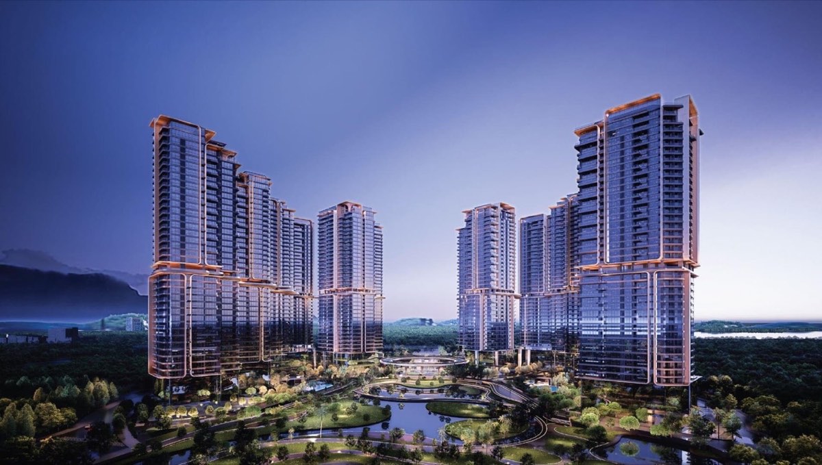 NobleX West Lake - Phối cảnh tổng thể 12 tòa tháp